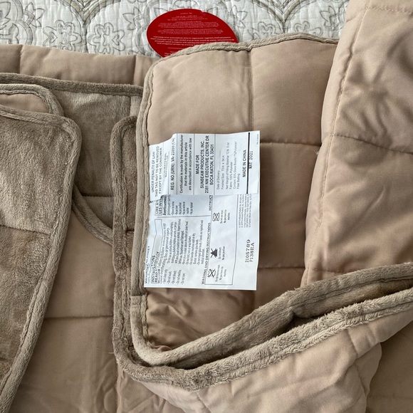 Sunbeam Bedding Brand New Sunbeam Weighted Blanket Poshmark